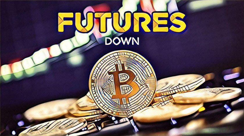 Decline in Bitcoin futures trading volume