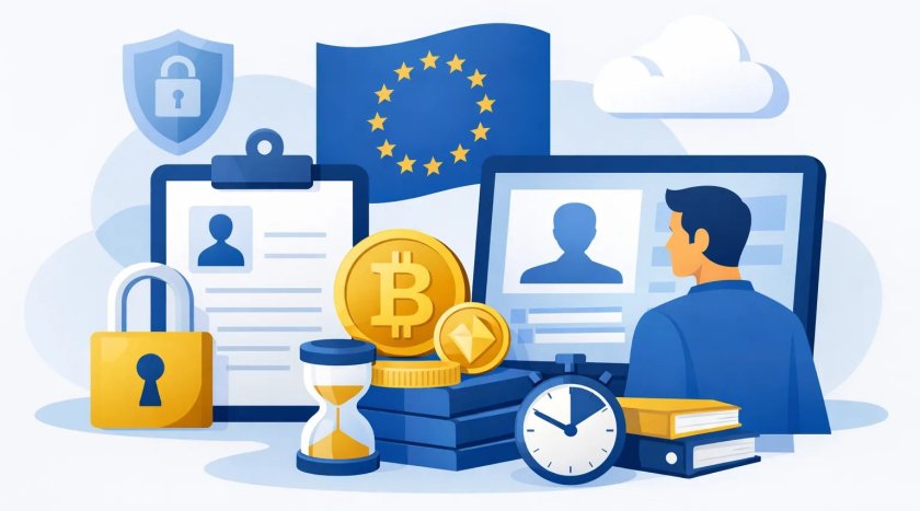 Przechowywanie danych KYC na giełdach spoza UE